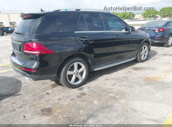 4JGDA5JB3HA978005 2017 MERCEDES-BENZ GLE 350 Черный Задняя правая четверть
