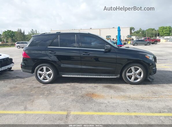 4JGDA5JB3HA978005 2017 MERCEDES-BENZ GLE 350 Черный Вид задней части салона