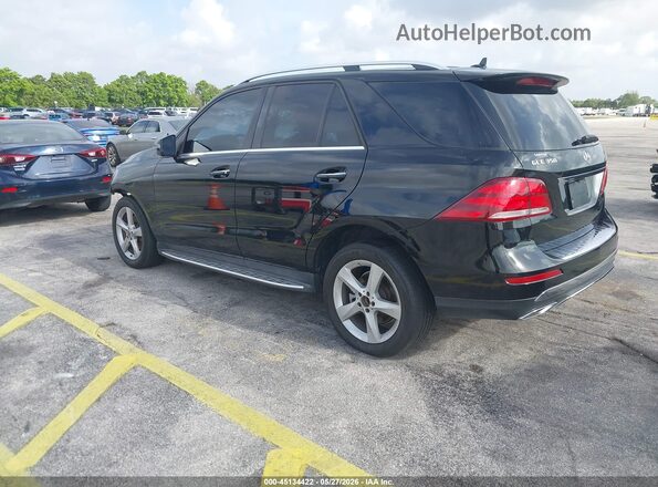 4JGDA5JB3HA978005 2017 MERCEDES-BENZ GLE 350 Черный Задняя левая четверть