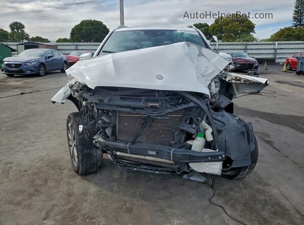 4JGDA5JB4GA744843 2016 MERCEDES-BENZ GLE White Widok z przodu