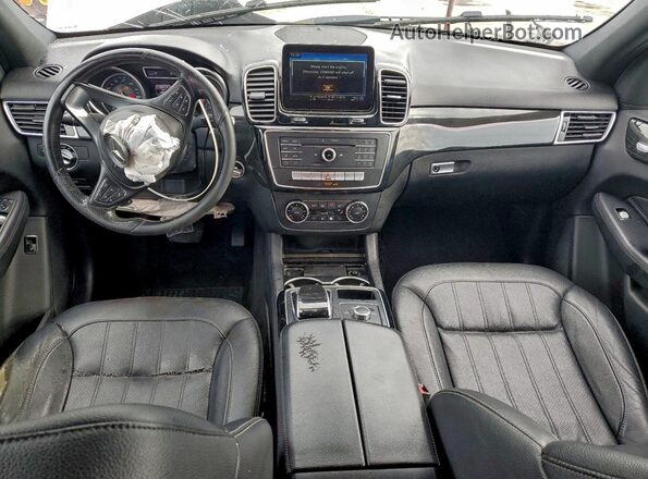 4JGDA5JB4GA744843 2016 MERCEDES-BENZ GLE White Widok deski rozdzielczej