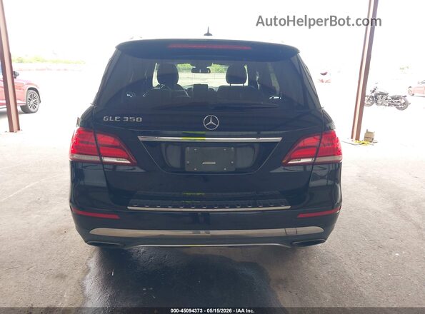 4JGDA5JB5GA766561 2016 MERCEDES-BENZ GLE 350 Black 