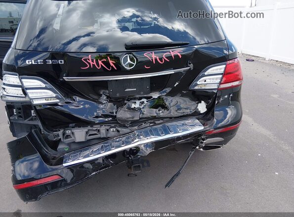 4JGDA5JB5HA854057 2017 MERCEDES-BENZ GLE 350 Black Widok z przodu