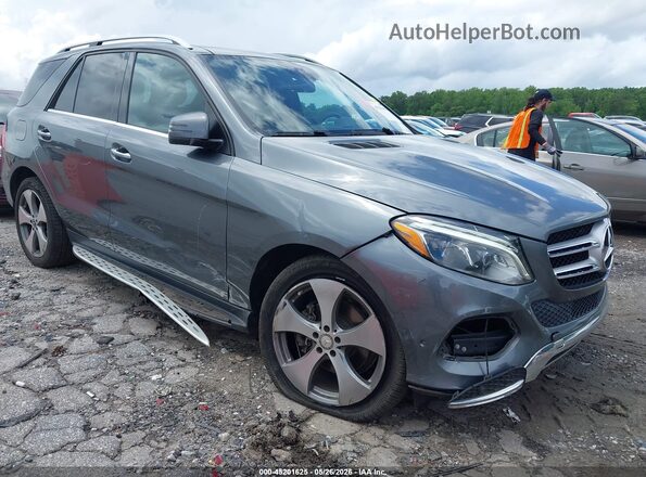 4JGDA5JB5JB173669 2018 MERCEDES-BENZ GLE 350 Серый Вид спереди