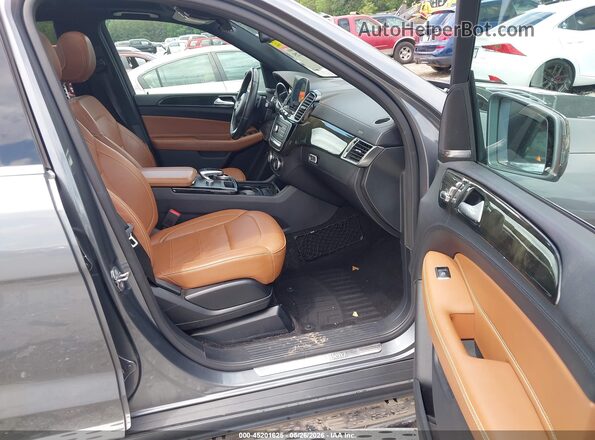 4JGDA5JB5JB173669 2018 MERCEDES-BENZ GLE 350 Серый Вид салона спереди