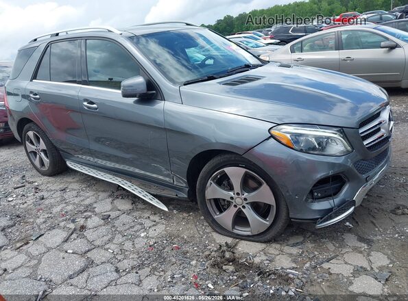 4JGDA5JB5JB173669 2018 MERCEDES-BENZ GLE 350 Серый Вид задней части салона