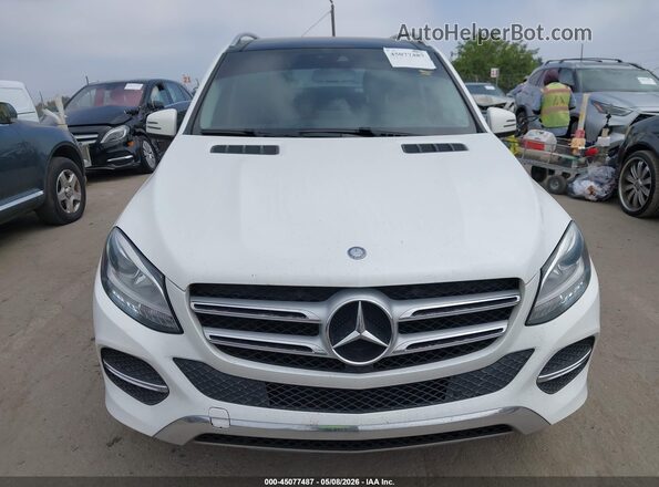 4JGDA5JB6GA635607 2016 MERCEDES-BENZ GLE 350 White 