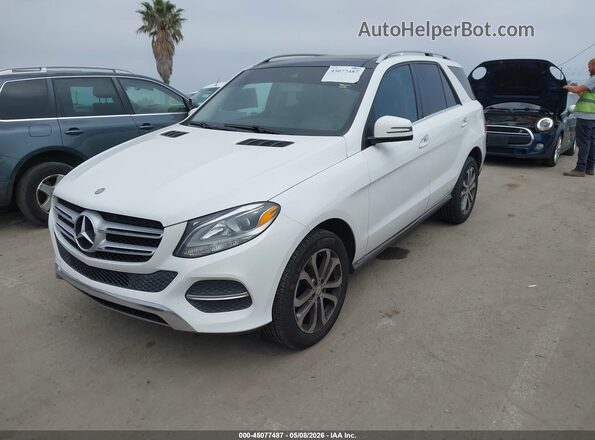 4JGDA5JB6GA635607 2016 MERCEDES-BENZ GLE 350 White 