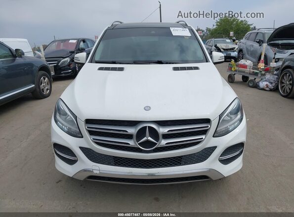 4JGDA5JB6GA635607 2016 MERCEDES-BENZ GLE 350 White 