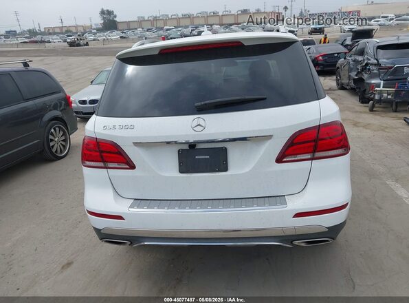 4JGDA5JB6GA635607 2016 MERCEDES-BENZ GLE 350 White 
