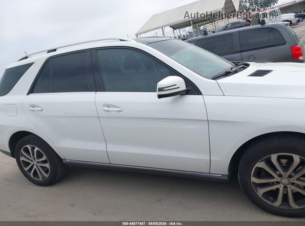 4JGDA5JB6GA635607 2016 MERCEDES-BENZ GLE 350 White 