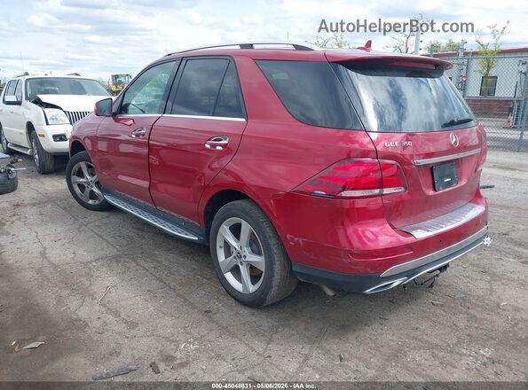 4JGDA5JB6HA957620 2017 MERCEDES-BENZ GLE 350 Red 