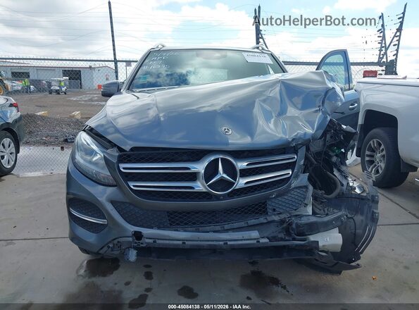 4JGDA5JB6HA984302 2017 MERCEDES-BENZ GLE 350 Gray Widok z przodu