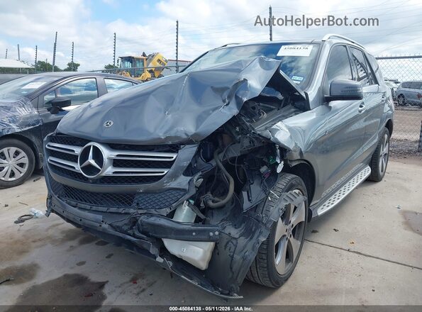 4JGDA5JB6HA984302 2017 MERCEDES-BENZ GLE 350 Gray Przód lewy