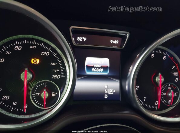 4JGDA5JB7GA743945 2016 MERCEDES-BENZ GLE 350 White Widok tylnych siedzeń