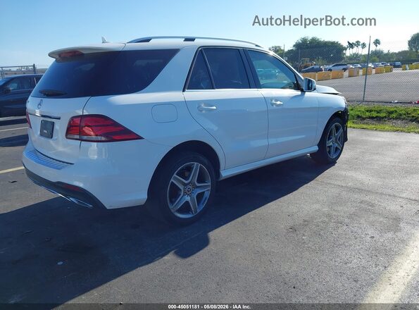 4JGDA5JB7HA927395 2017 MERCEDES-BENZ GLE 350 White Trasero derecho
