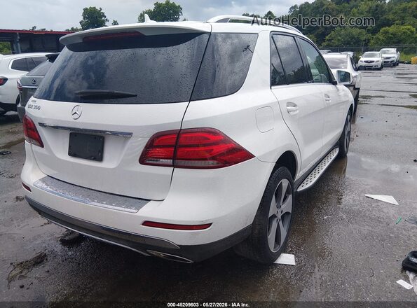 4JGDA5JB8GA661576 2016 MERCEDES-BENZ GLE 350 White Задня права чверть
