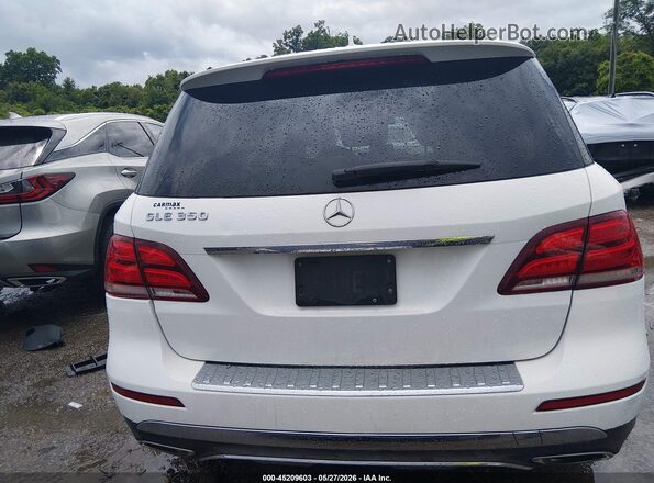 4JGDA5JB8GA661576 2016 MERCEDES-BENZ GLE 350 White 