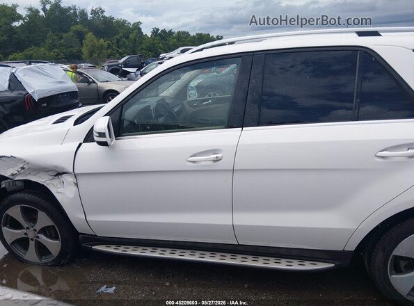 4JGDA5JB8GA661576 2016 MERCEDES-BENZ GLE 350 White Панорамний вид салону 360°