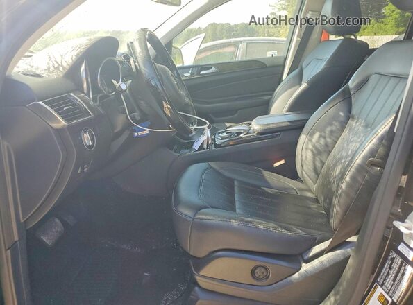 4JGDA5JB8GA671301 2016 MERCEDES-BENZ GLE Черный Вид салона спереди