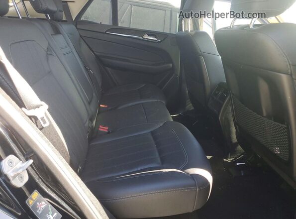 4JGDA5JB8GA671301 2016 MERCEDES-BENZ GLE Черный Вид задней части салона