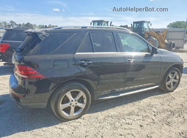 4JGDA5JB8GA671301 2016 MERCEDES-BENZ GLE Черный Задняя правая четверть