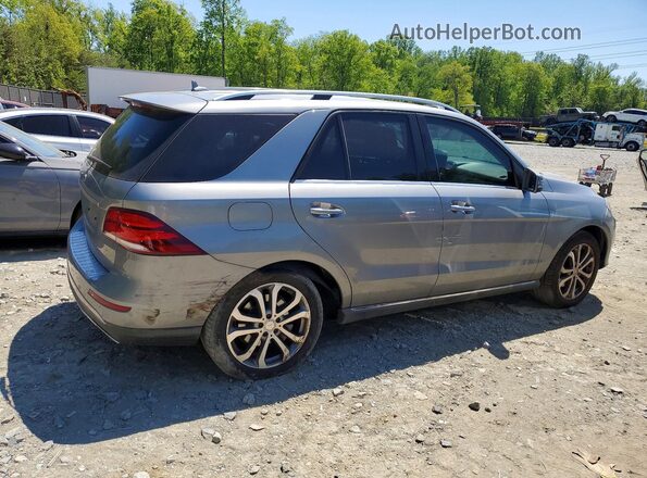 4JGDA5JB8GA783483 2016 MERCEDES-BENZ GLE Gray Задня права чверть