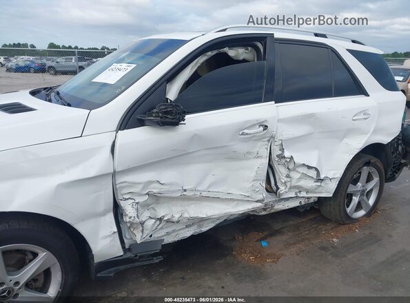4JGDA5JB8JB028416 2018 MERCEDES-BENZ GLE 350 White Front view