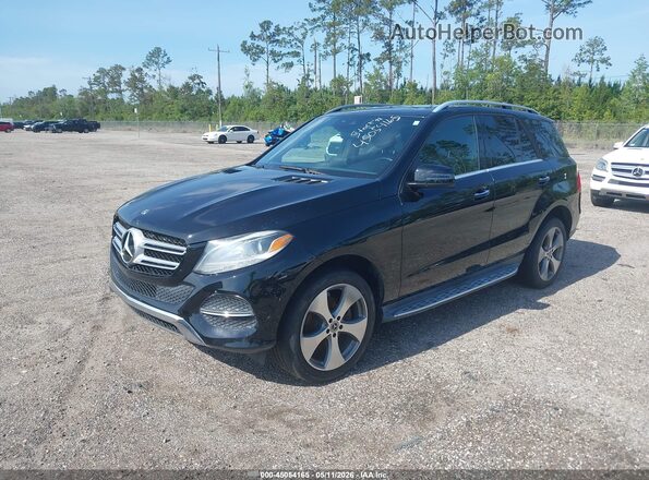 4JGDA5JB8JB063201 2018 MERCEDES-BENZ GLE 350 Black Առջևի ձախ երեք քառորդ տեսարան