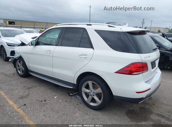 4JGDA5JB9GA735085 2016 MERCEDES-BENZ GLE 350 White Trasero izquierdo