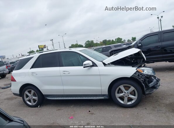 4JGDA5JB9GA735085 2016 MERCEDES-BENZ GLE 350 White Vista interior trasera