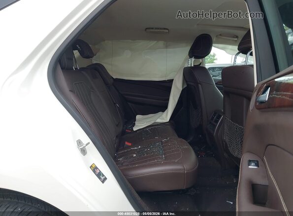 4JGDA5JB9GA735085 2016 MERCEDES-BENZ GLE 350 White Vista de la etiqueta del VIN