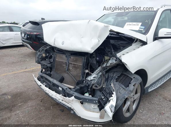 4JGDA5JB9GA735085 2016 MERCEDES-BENZ GLE 350 White Vista frontal
