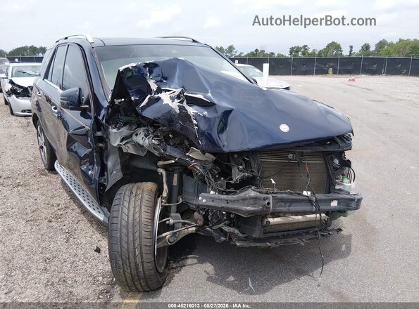 4JGDA5JB9GA786201 2016 MERCEDES-BENZ GLE 350 Синий Вид спереди