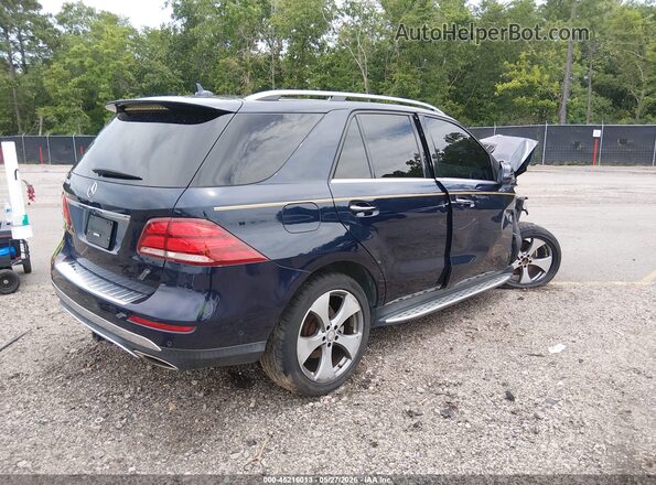 4JGDA5JB9GA786201 2016 MERCEDES-BENZ GLE 350 Синий Задняя правая четверть