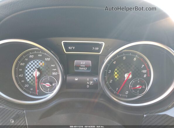 4JGDA6EB5HA933602 2017 MERCEDES-BENZ AMG GLE 43 White Vista de los asientos traseros