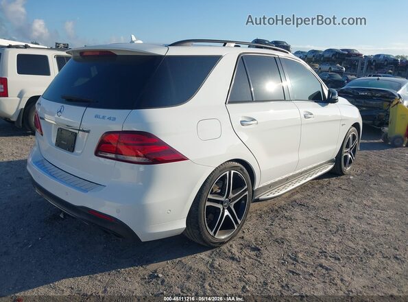 4JGDA6EB5HA933602 2017 MERCEDES-BENZ AMG GLE 43 White Trasero derecho