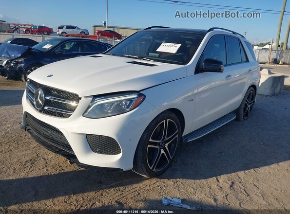 4JGDA6EB5HA933602 2017 MERCEDES-BENZ AMG GLE 43 White Vista tres cuartos delantera izquierda