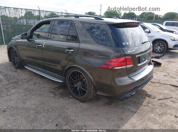 4JGDA7FB1HA896276 2017 MERCEDES-BENZ AMG GLE 63 Коричневый 