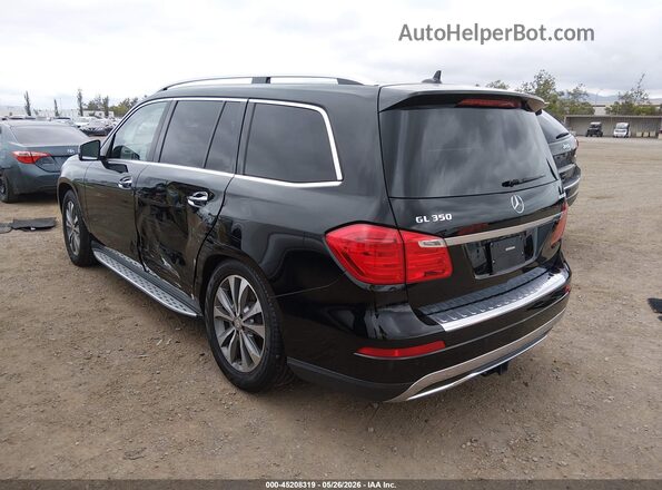 4JGDF2EE2GA639092 2016 MERCEDES-BENZ GL 350 BLUETEC Black Rear left