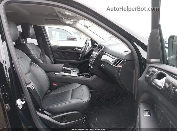 4JGDF2EE2GA639092 2016 MERCEDES-BENZ GL 350 BLUETEC Black Front interior view