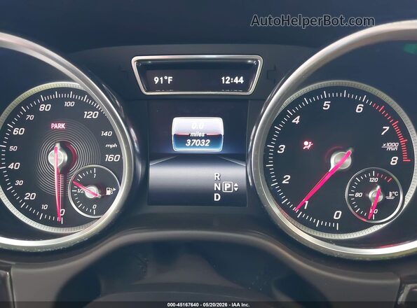 4JGDF6EE0HA801519 2017 MERCEDES-BENZ GLS 450 White Widok tylnych siedzeń