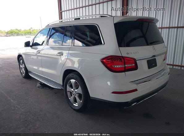 4JGDF6EE0HA801519 2017 MERCEDES-BENZ GLS 450 White Tył lewy