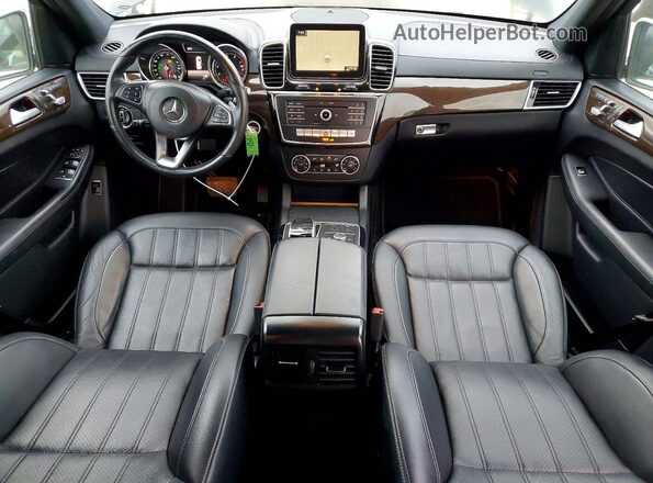 4JGDF6EE0HA887964 2017 MERCEDES-BENZ GLS Black Widok deski rozdzielczej
