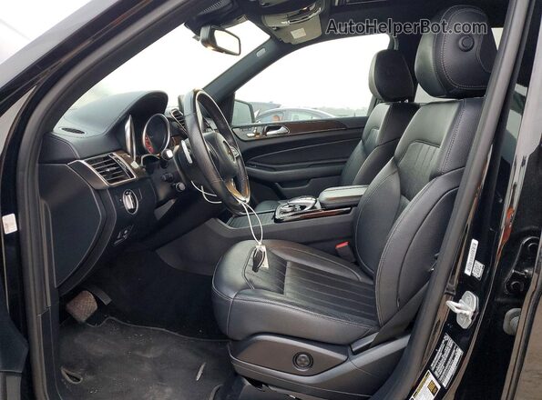 4JGDF6EE0HA887964 2017 MERCEDES-BENZ GLS Black Widok wnętrza z przodu