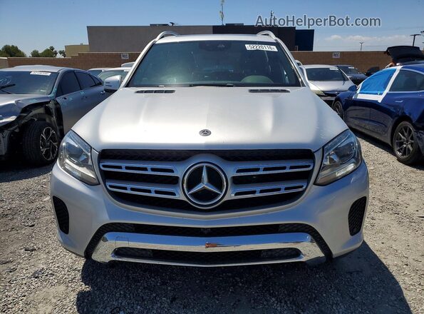 4JGDF6EE0JB141837 2018 MERCEDES-BENZ GLS Silver Widok z przodu