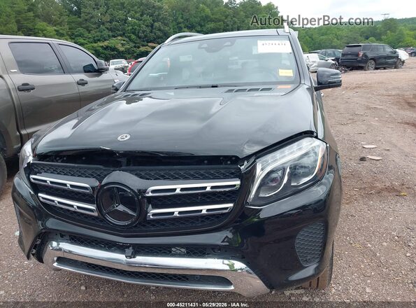4JGDF6EE0JB171324 2018 MERCEDES-BENZ GLS 450 Black Vista frontal