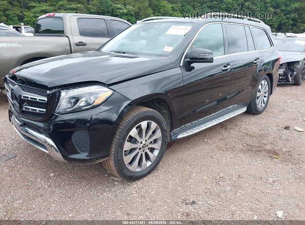 4JGDF6EE0JB171324 2018 MERCEDES-BENZ GLS 450 Black Vista tres cuartos delantera izquierda