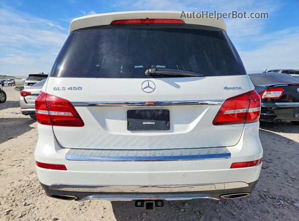 4JGDF6EE0KB226100 2019 MERCEDES-BENZ GLS White Հետևի տեսք