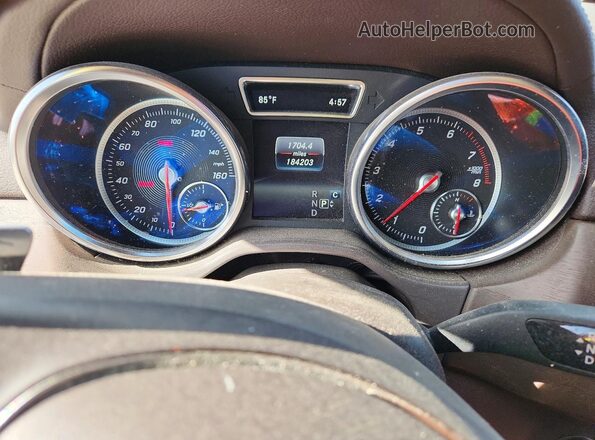 4JGDF6EE0KB226100 2019 MERCEDES-BENZ GLS White Սարքավորումների վահանակի տեսք